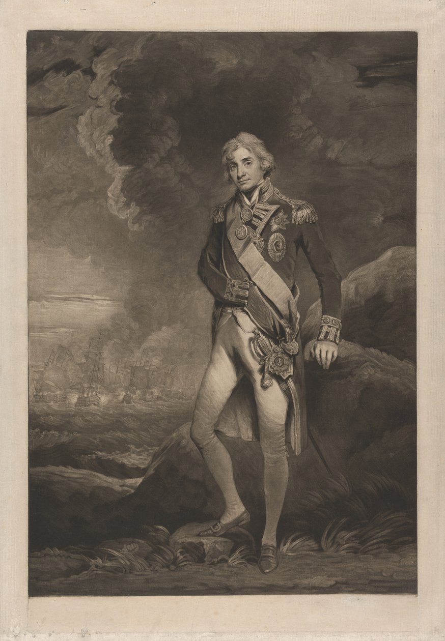 Admirál lord Nelson od Charles Turner