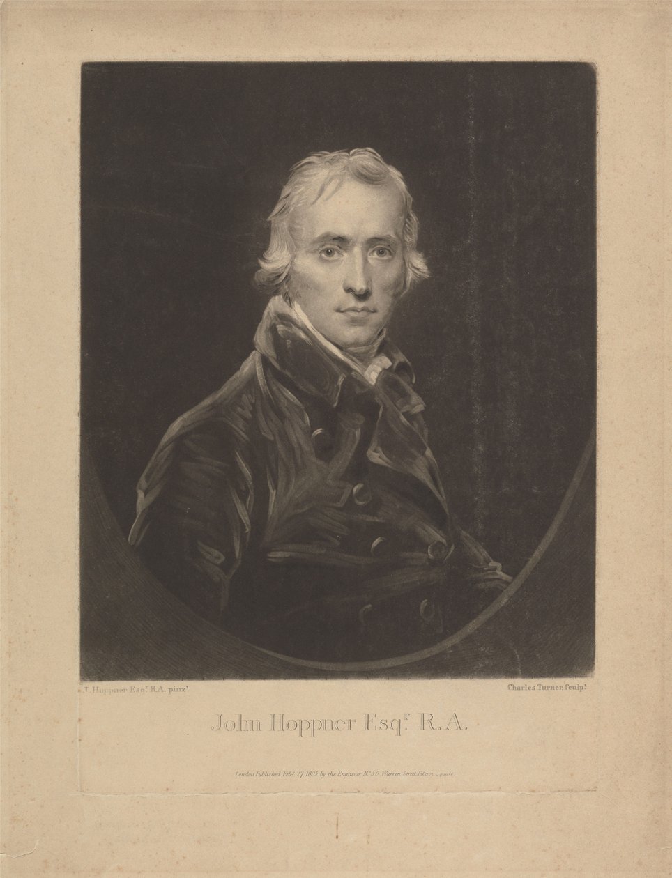 John Hoppner od Charles Turner