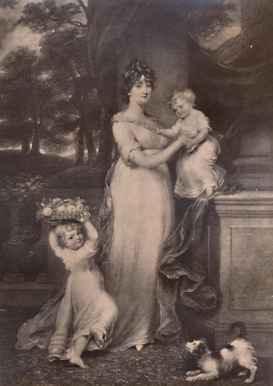 Maria Scott-Waring a její dcery, c 1804 1894 od Charles Turner