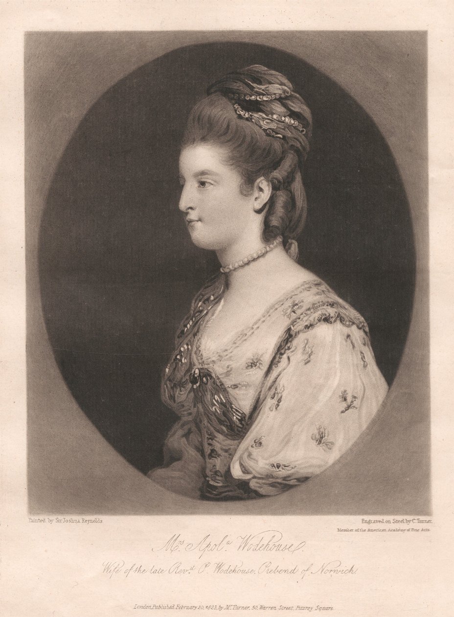 Paní Apollonia Wodehouseová od Charles Turner