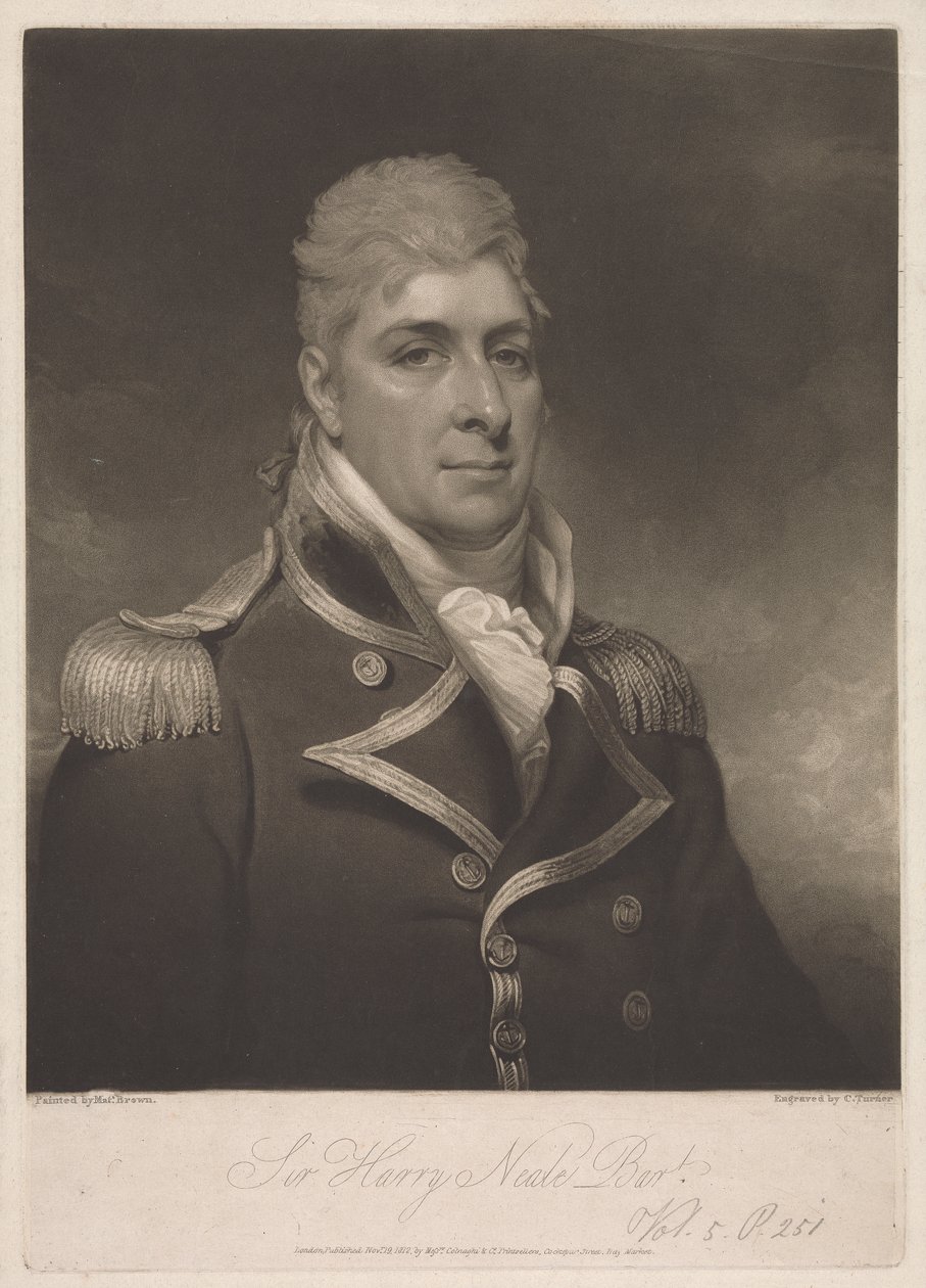 Sir Harry Burrard-Neale, druhý baronet od Charles Turner