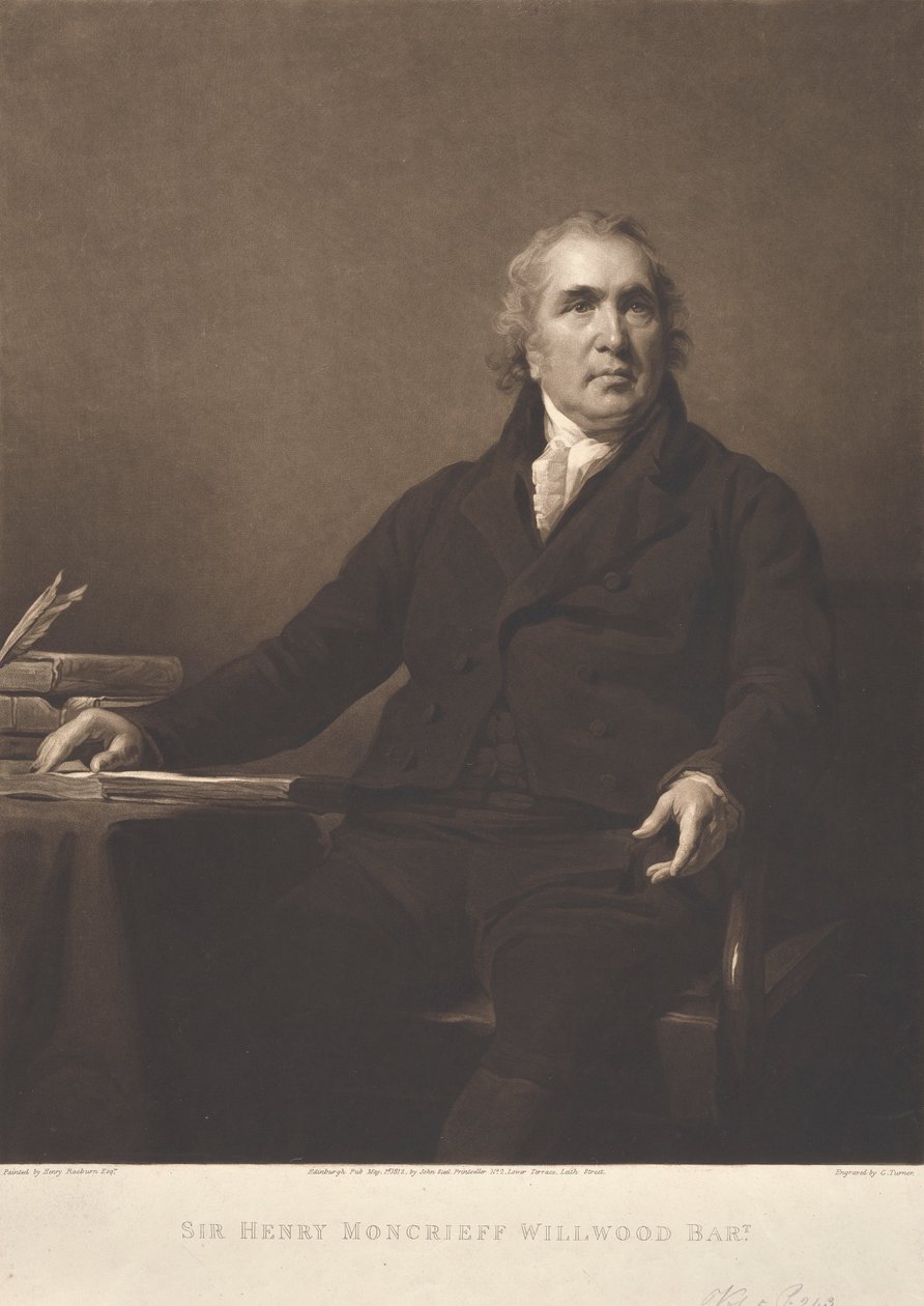 Sir Henry Moncrieff Willwood od Charles Turner