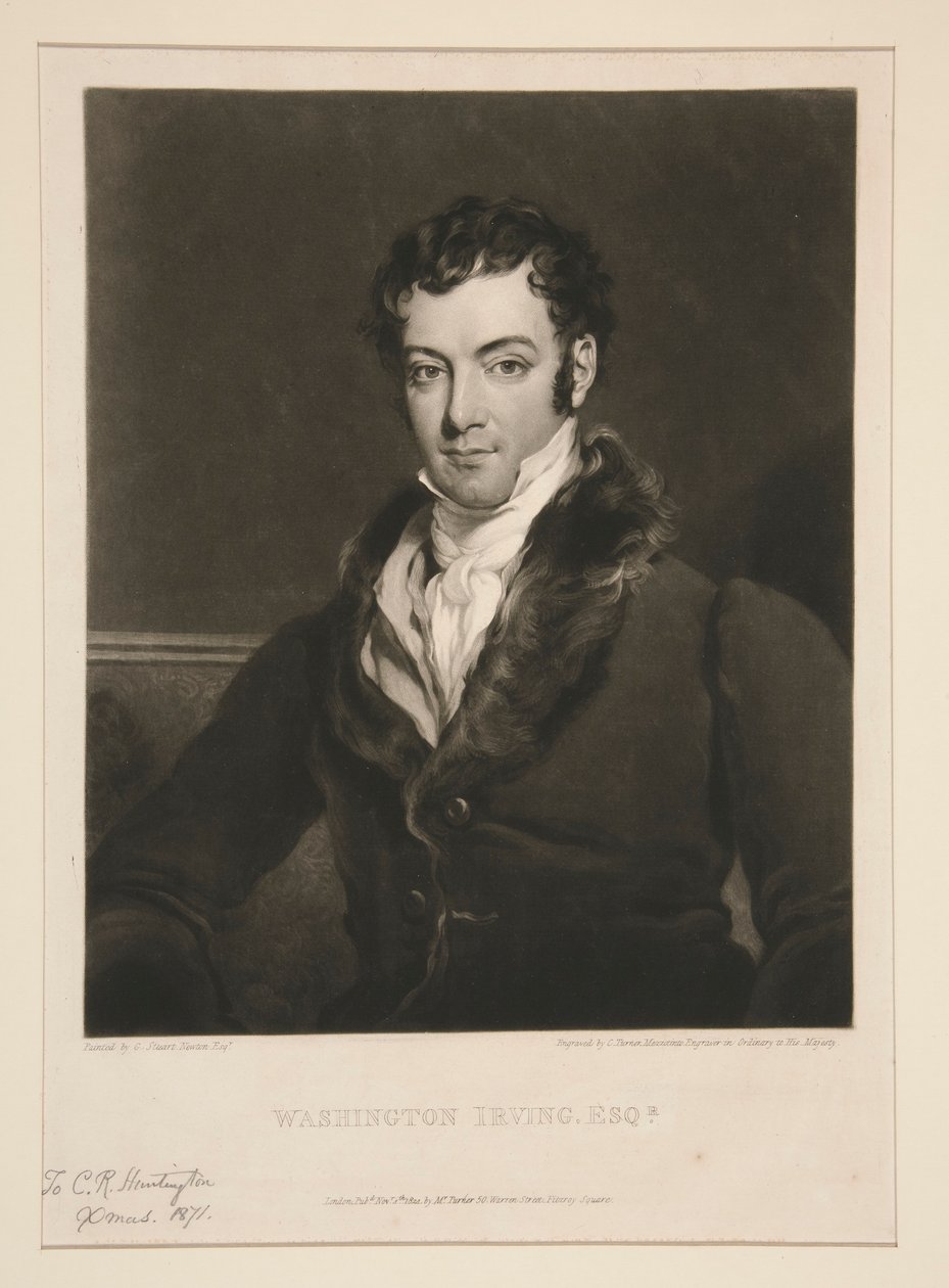 Washington Irving, Esq.r od Charles Turner