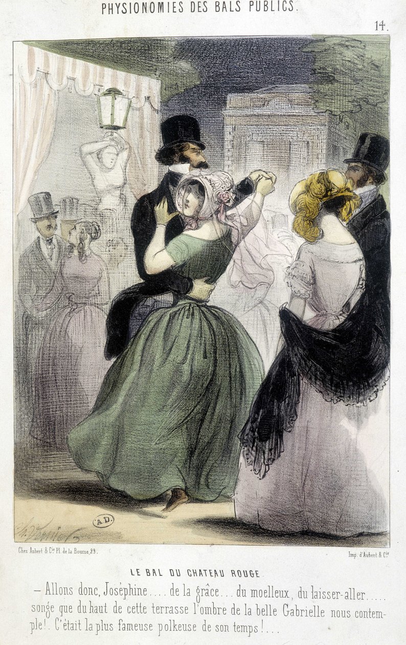 Prom populaire de Paris: Ples Chateau rouge od Charles Vernier