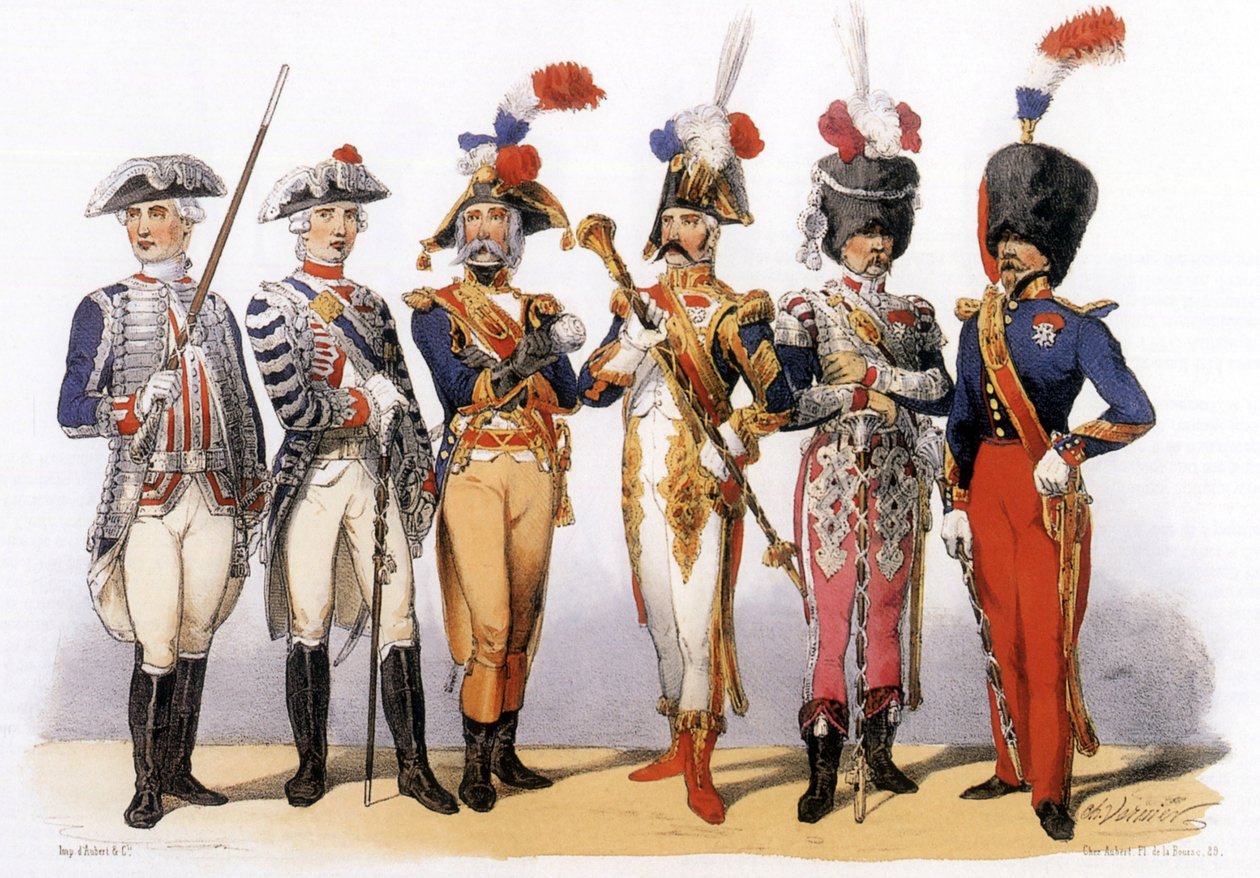 Uniformy francouzské armády: (18.-19. století) od Charles Vernier