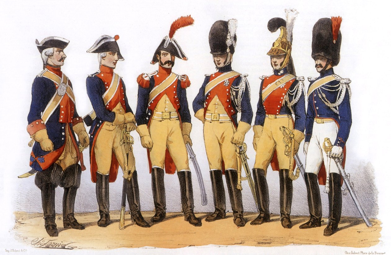 Uniformy francouzské armády: Gendarmes od Charles Vernier