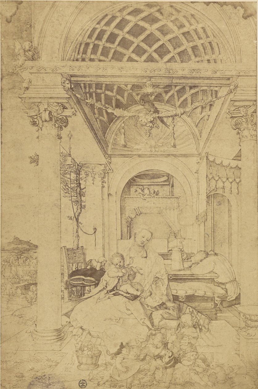 Svatá rodina od Charles Von Bouell