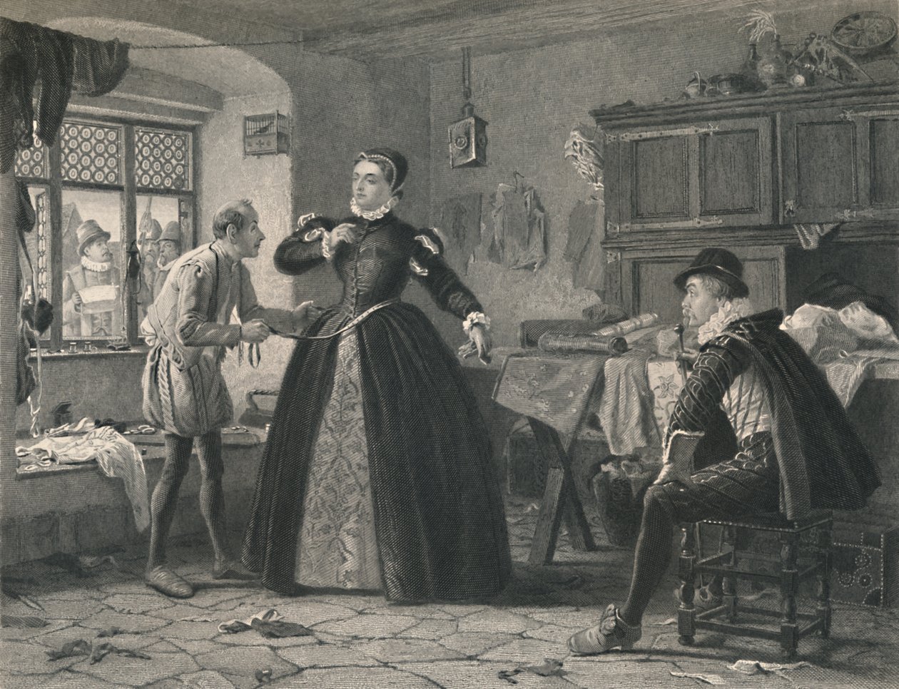 The Ladys Tailor King Henry IV - Druhá část, c1870 od Charles W. Sharpe