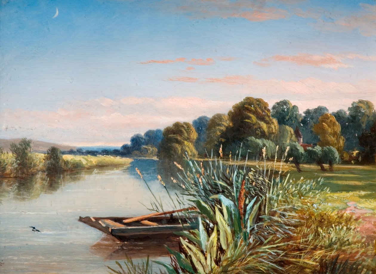 Říční scéna, 1880. od Charles Walter Radclyffe