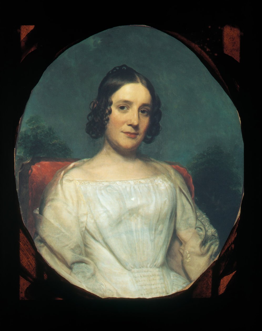Paní Adrian Baucker Holmes, ca. 1850. od Charles Wesley Jarvis