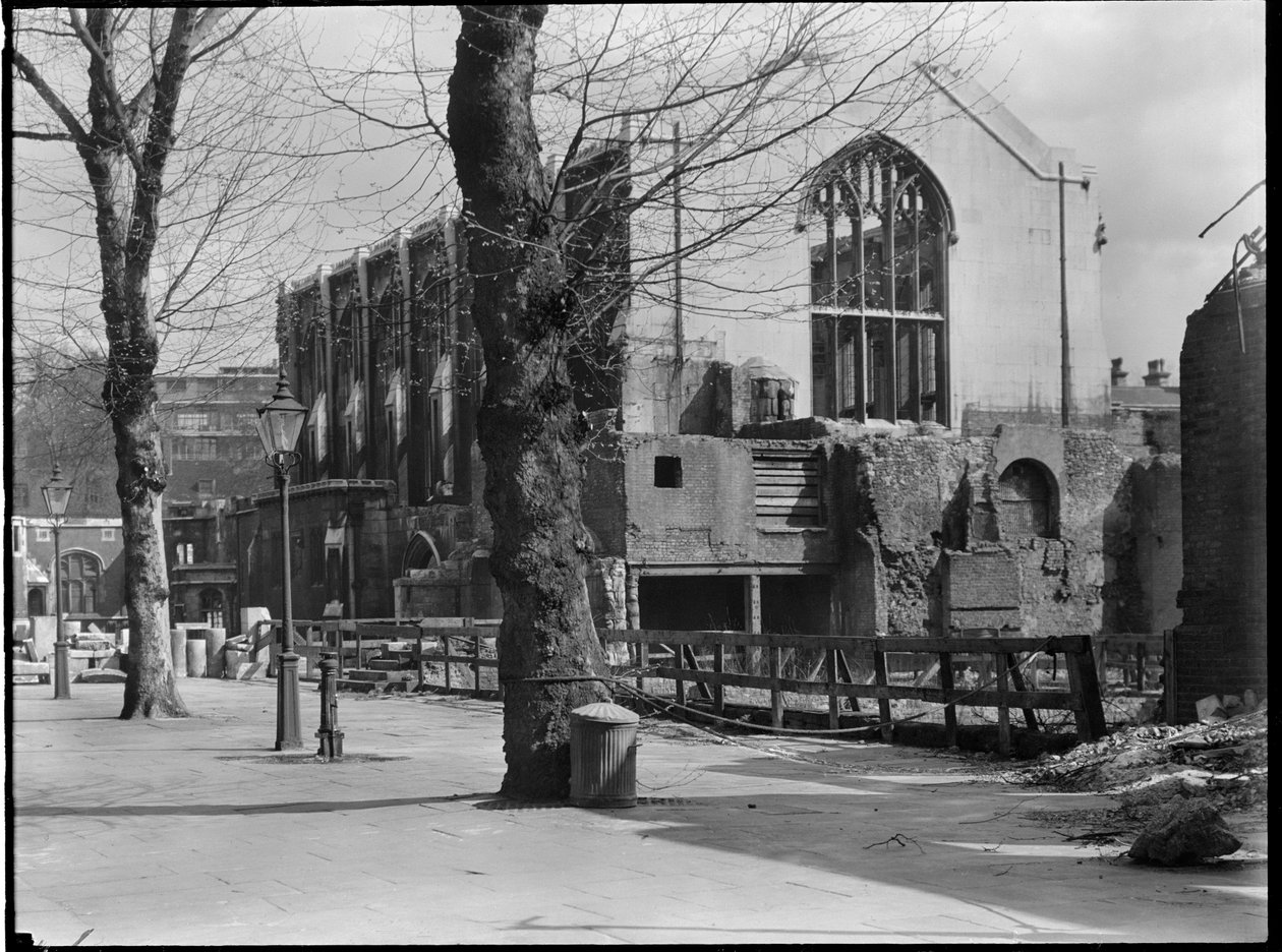 Inner Temple Hall, Temple, City of London, Greater London Authority, 1940-1945. od Charles William Prickett
