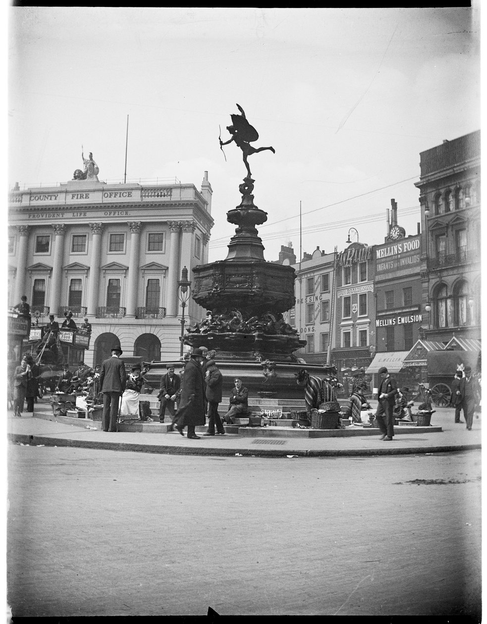 Shaftesbury Memorial Fountain, Piccadilly Circus, City of Westminster, Londýn, 1895-1905. od Charles William Prickett