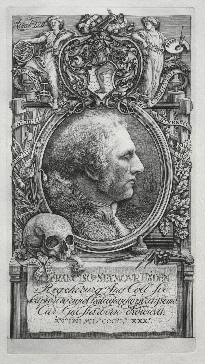 Hadeniana - Portrét sira Francise Seymoura Hadena od Charles William Sherborn