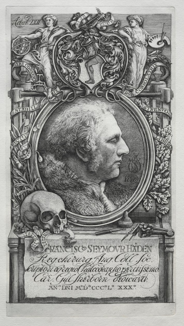 Hadeniana - Portrét sira Francise Seymoura Hadena, 1880. od Charles William Sherborn