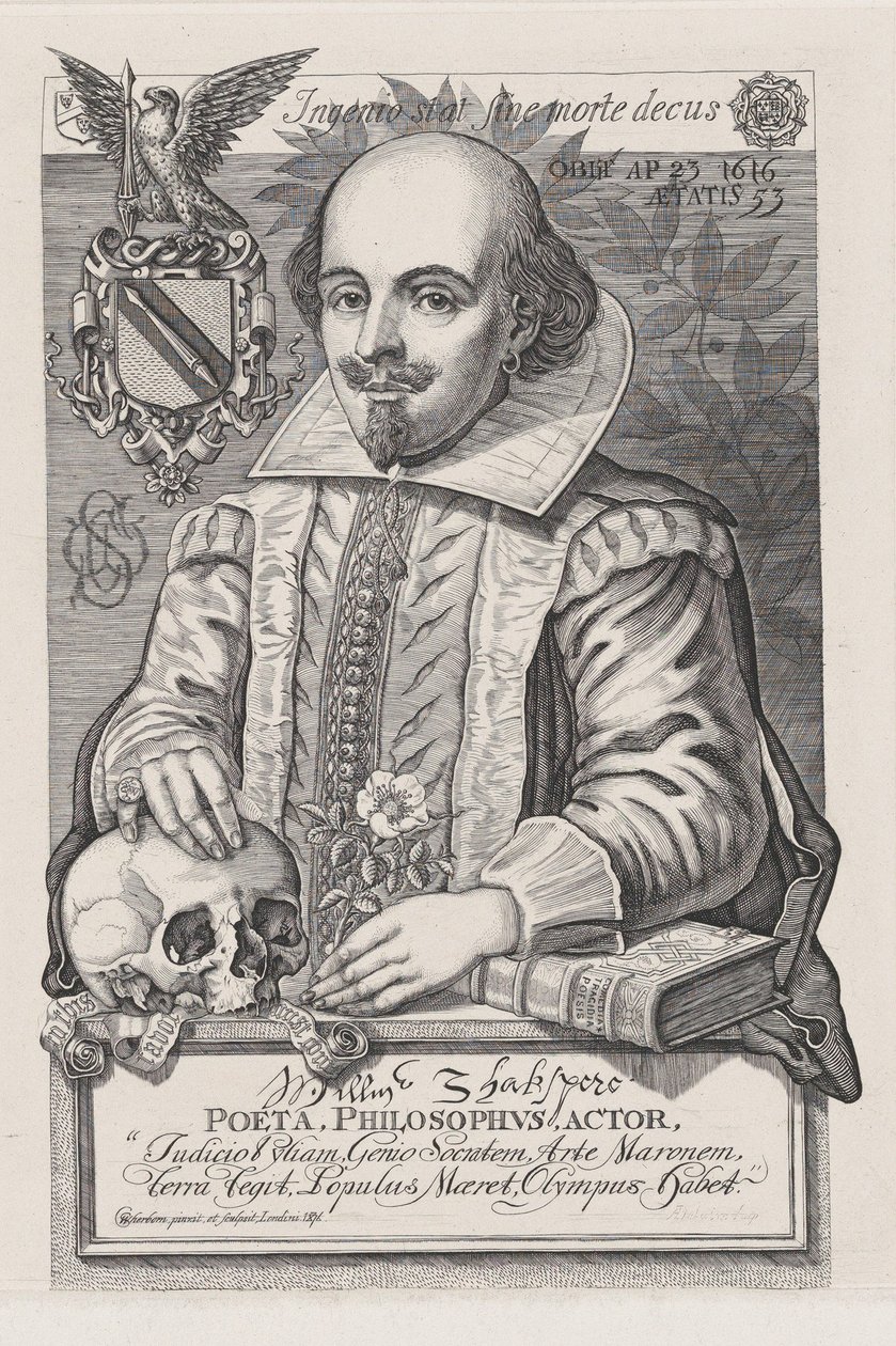 William Shakespeare, 1876. od Charles William Sherborn