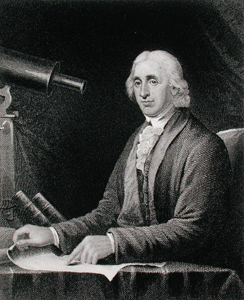 Portrét Davida Rittenhouse (1732-96), vyrytý Jamesem Bartonem Longacrem (1794-1869) (rytina) od Charles Willson (after) Peale