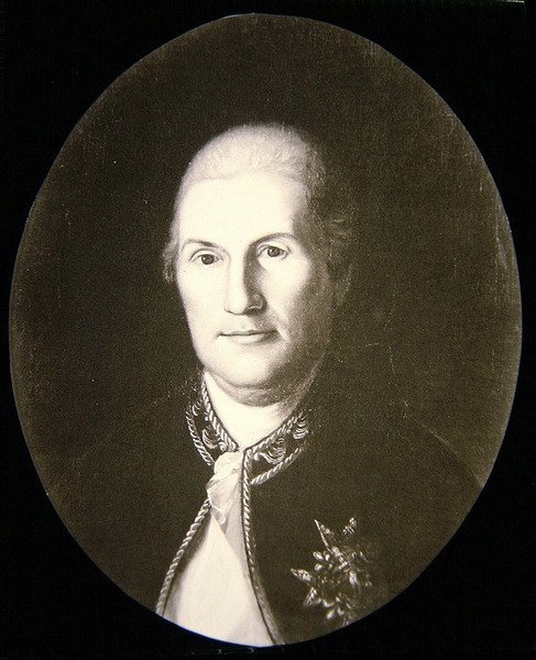 Comte de Rochambeau (litho) od Charles Willson (after) Peale