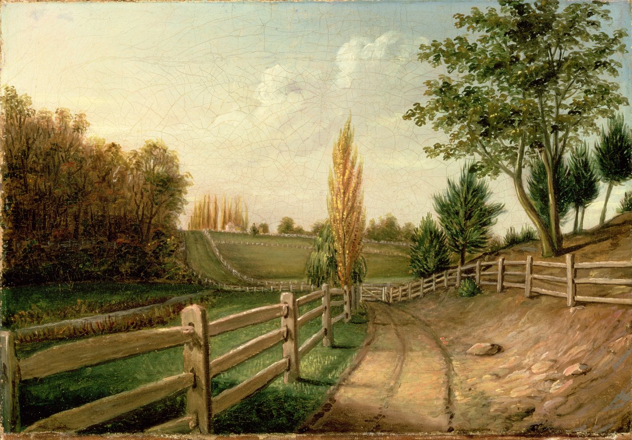 Farma Belfield, kolem roku 1816 od Charles Willson Peale