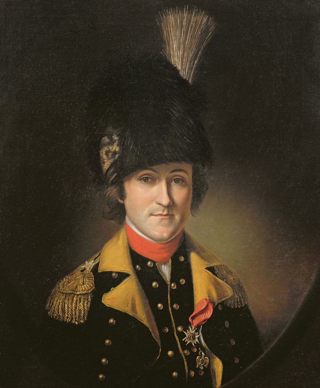 Charles Armand Tretin (1751-93) markýz z Rouerie od Charles Willson Peale