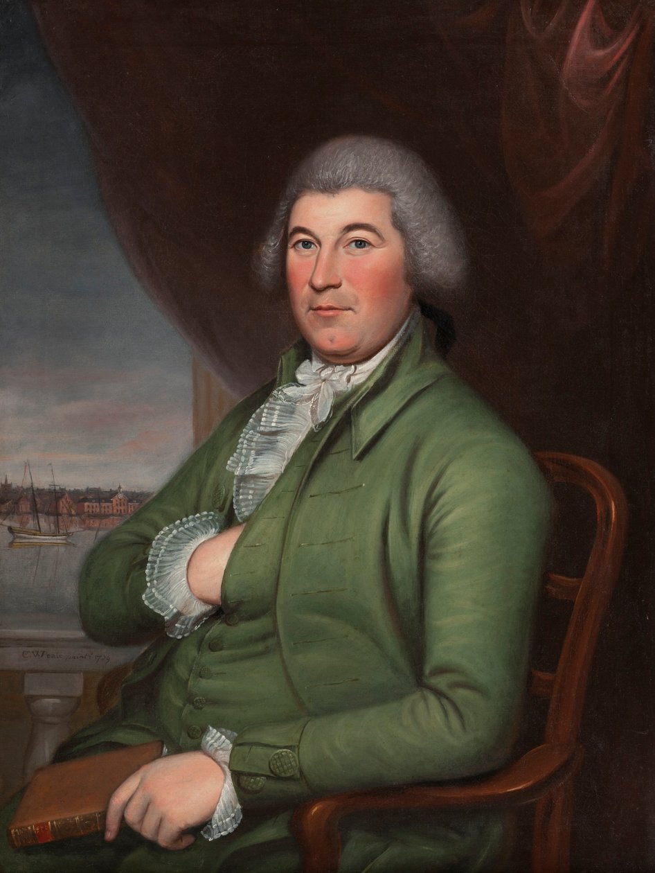 Christopher Hughes od Charles Willson Peale