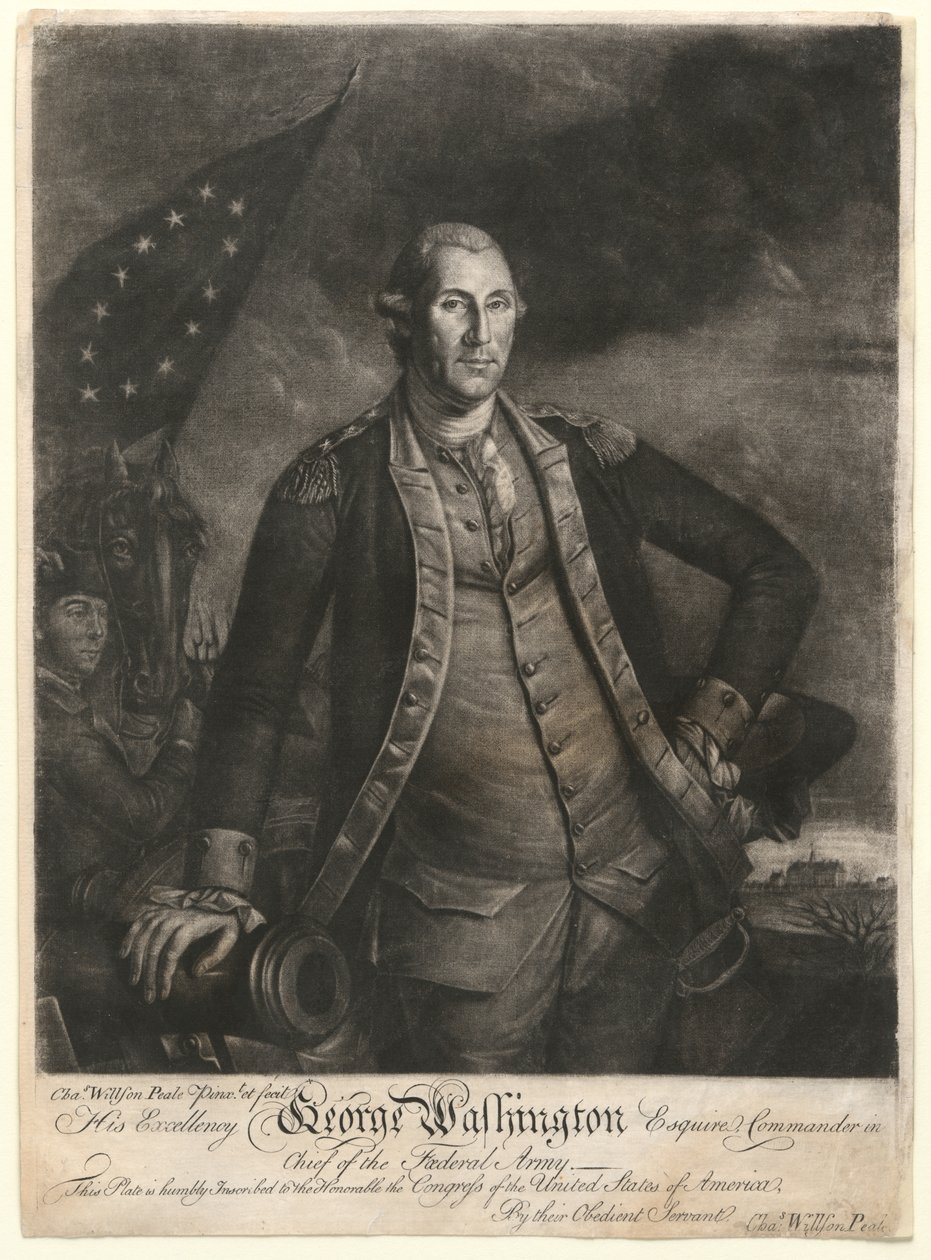 George Washington od Charles Willson Peale