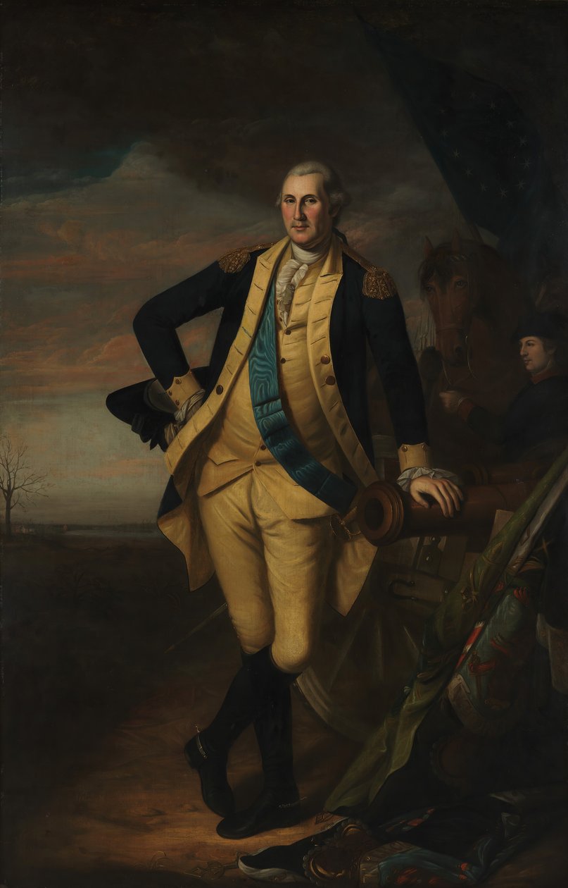 George Washington, ca. 1779-81. od Charles Willson Peale