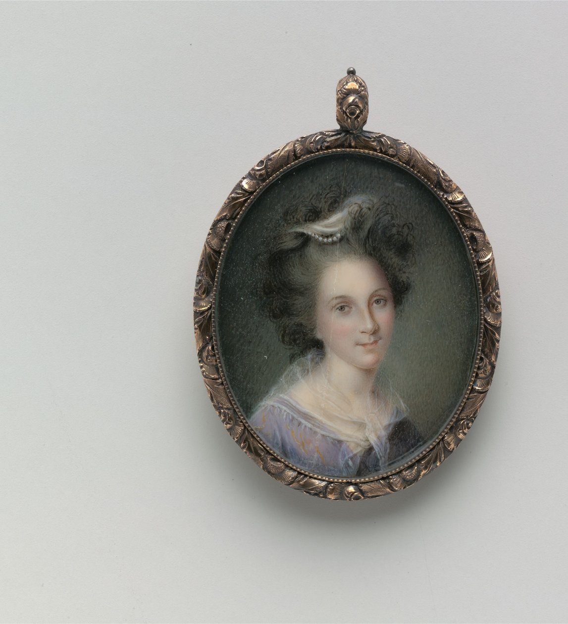Paní Charlese Willsona Pealea (Rachel Brewerová) od Charles Willson Peale