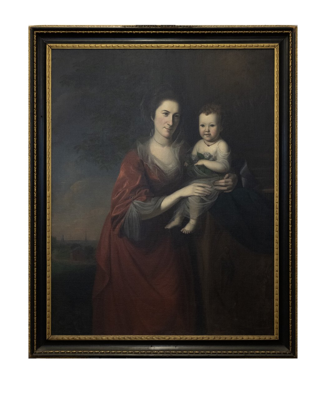 Paní Mary Norris Dickinsonová a její dcera od Charles Willson Peale