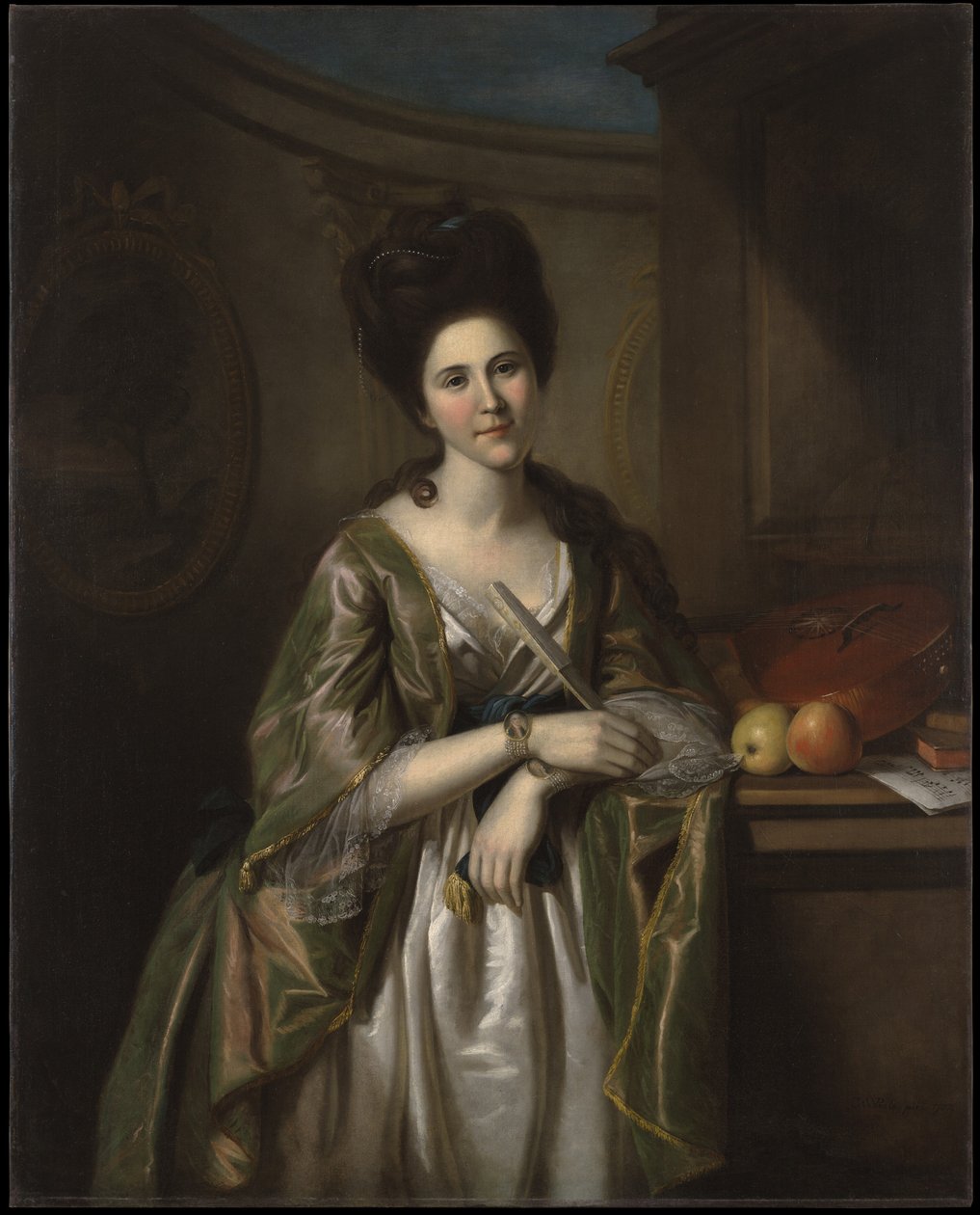 Paní Walter Stewart, 1782 od Charles Willson Peale