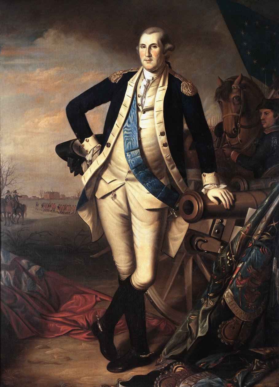 Portrét George Washingtona po bitvě o Princeton, 3. ledna od Charles Willson Peale