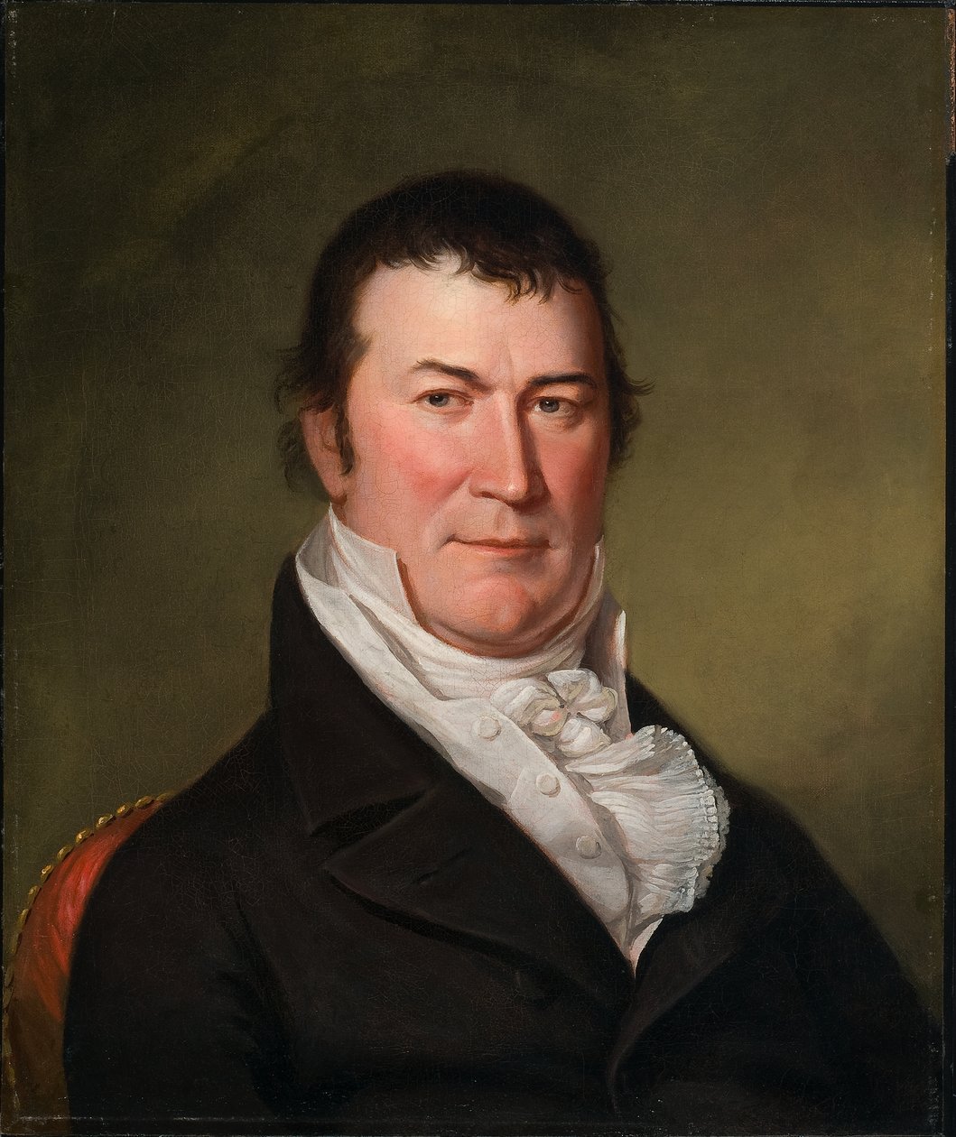 Portrét Williama Harrise Crawforda 1818 (olej na plátně) od Charles Willson Peale