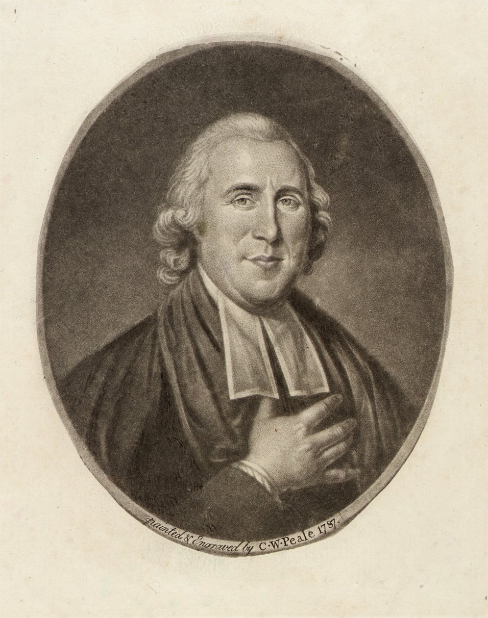 Rev. Joseph Pilmore od Charles Willson Peale