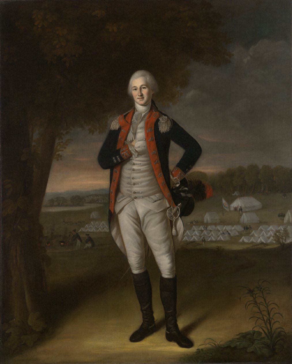 Walter Stewart (1756-1796) od Charles Willson Peale