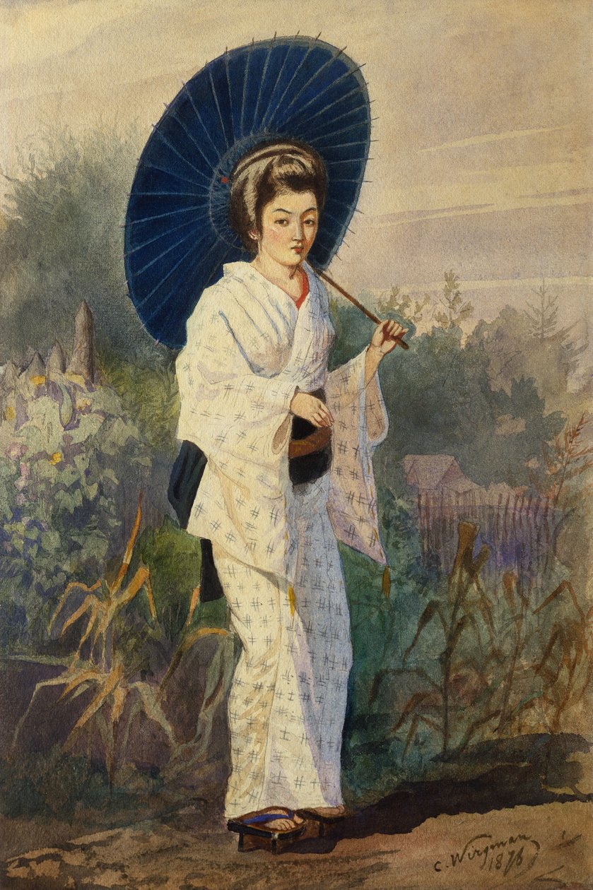 Japonka od Charles Wirgman
