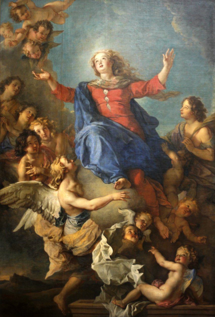 Nanebevzetí Marie od Charles de la Fosse