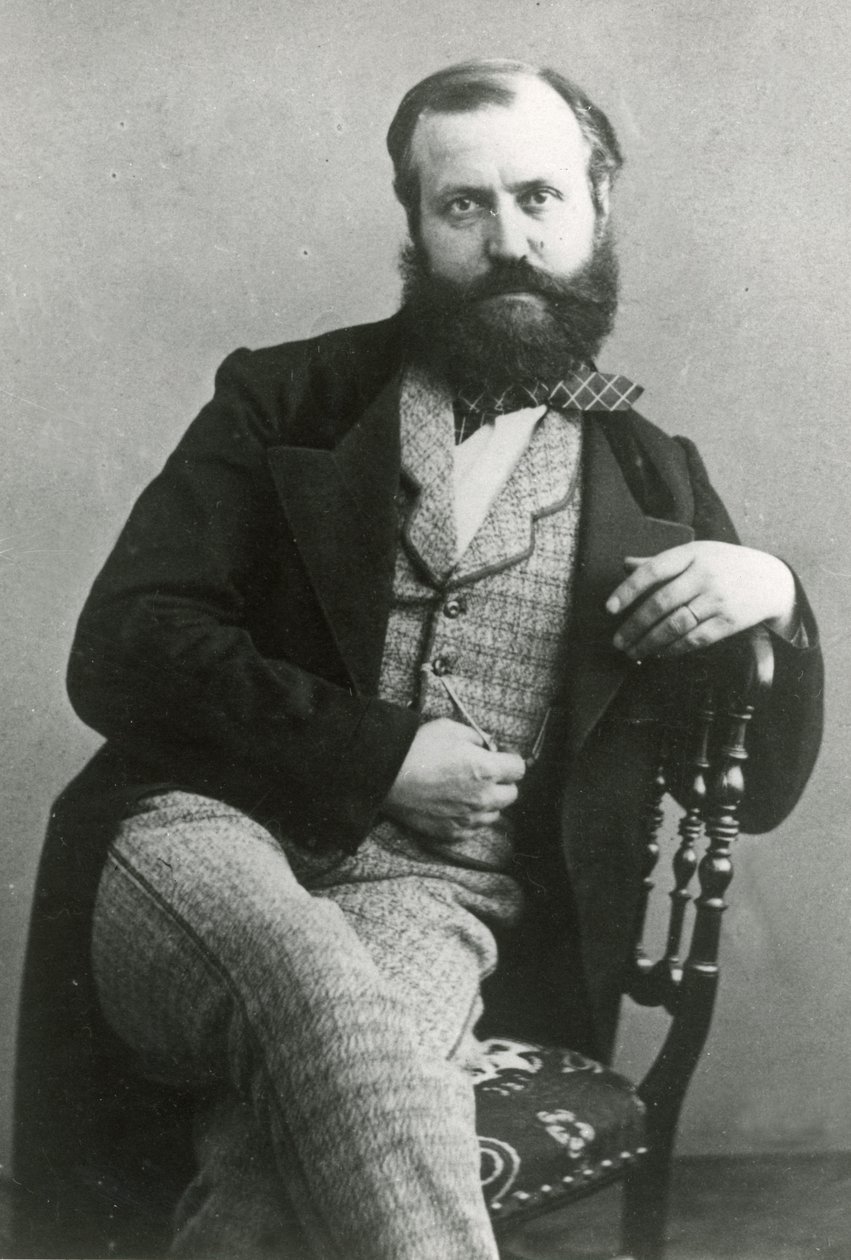 Charles Gounod (čb fotografie) od Charlet & Jacotin