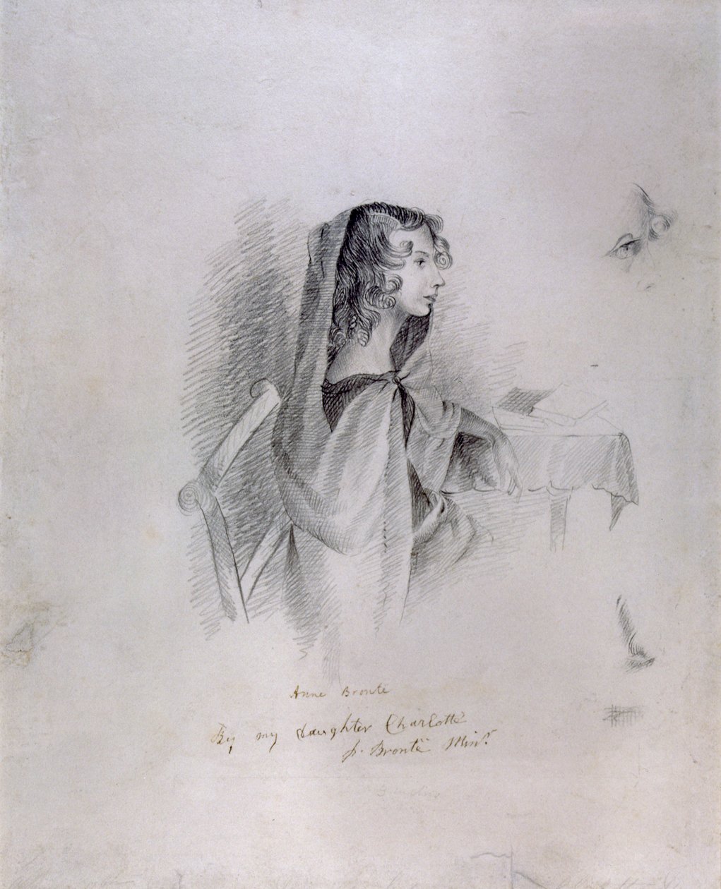 Anne Bronteová (1820-49), 1833 od Charlotte Bronte