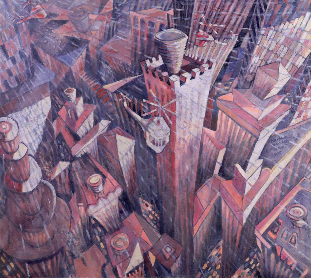 Kroupy v centru Manhattanu, 1995 od Charlotte Johnson Wahl
