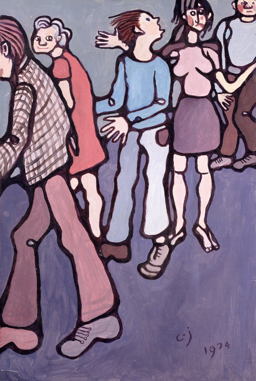 Vězni nemocnice Maudsley, 1974 od Charlotte Johnson Wahl