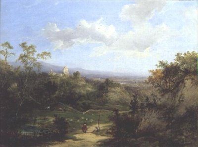 Hrad Kincardine, Perthshire od Charlotte Nasmyth