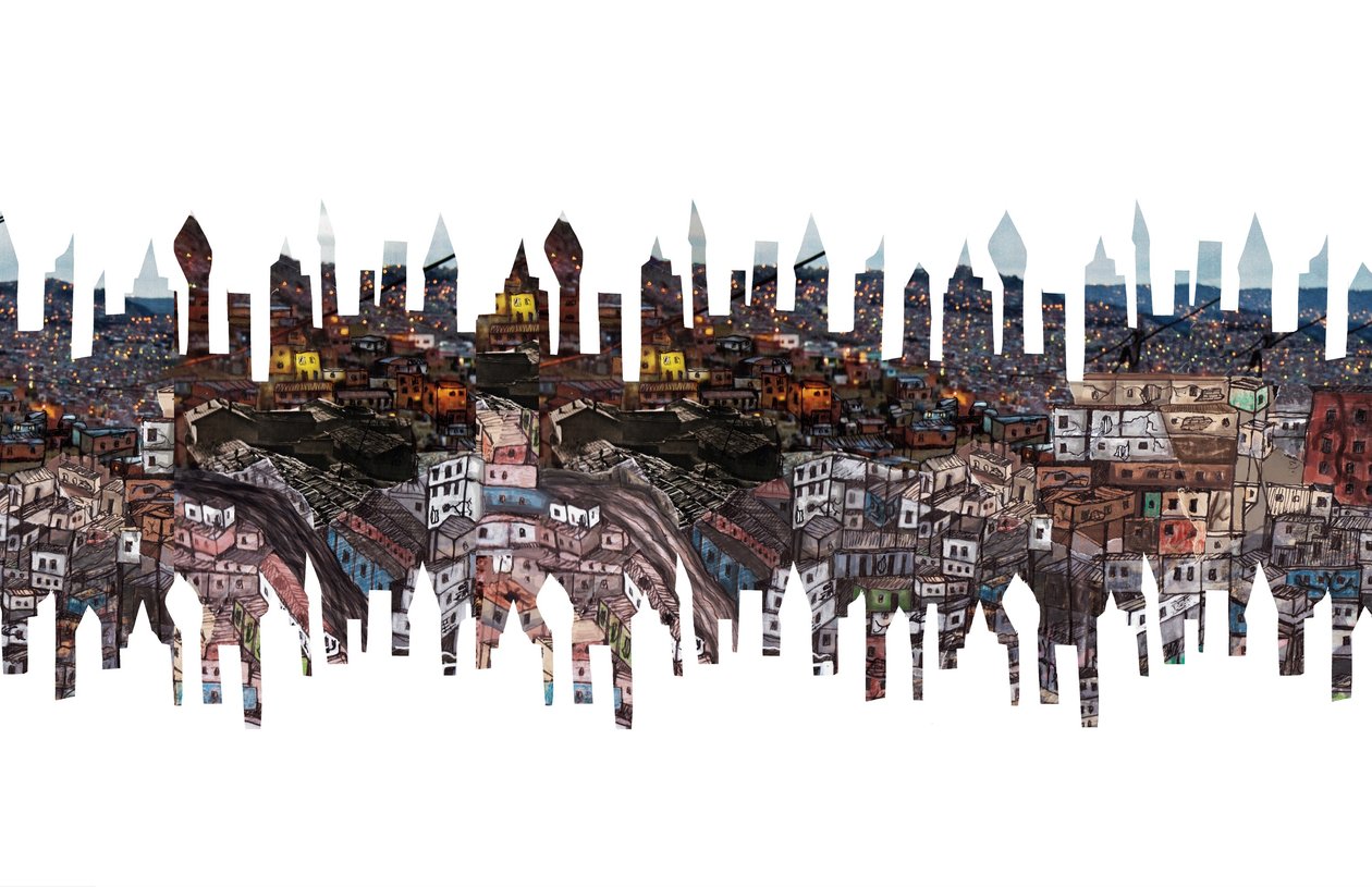 City Phantoms, 2011 (koláž) od Charlotte Orr