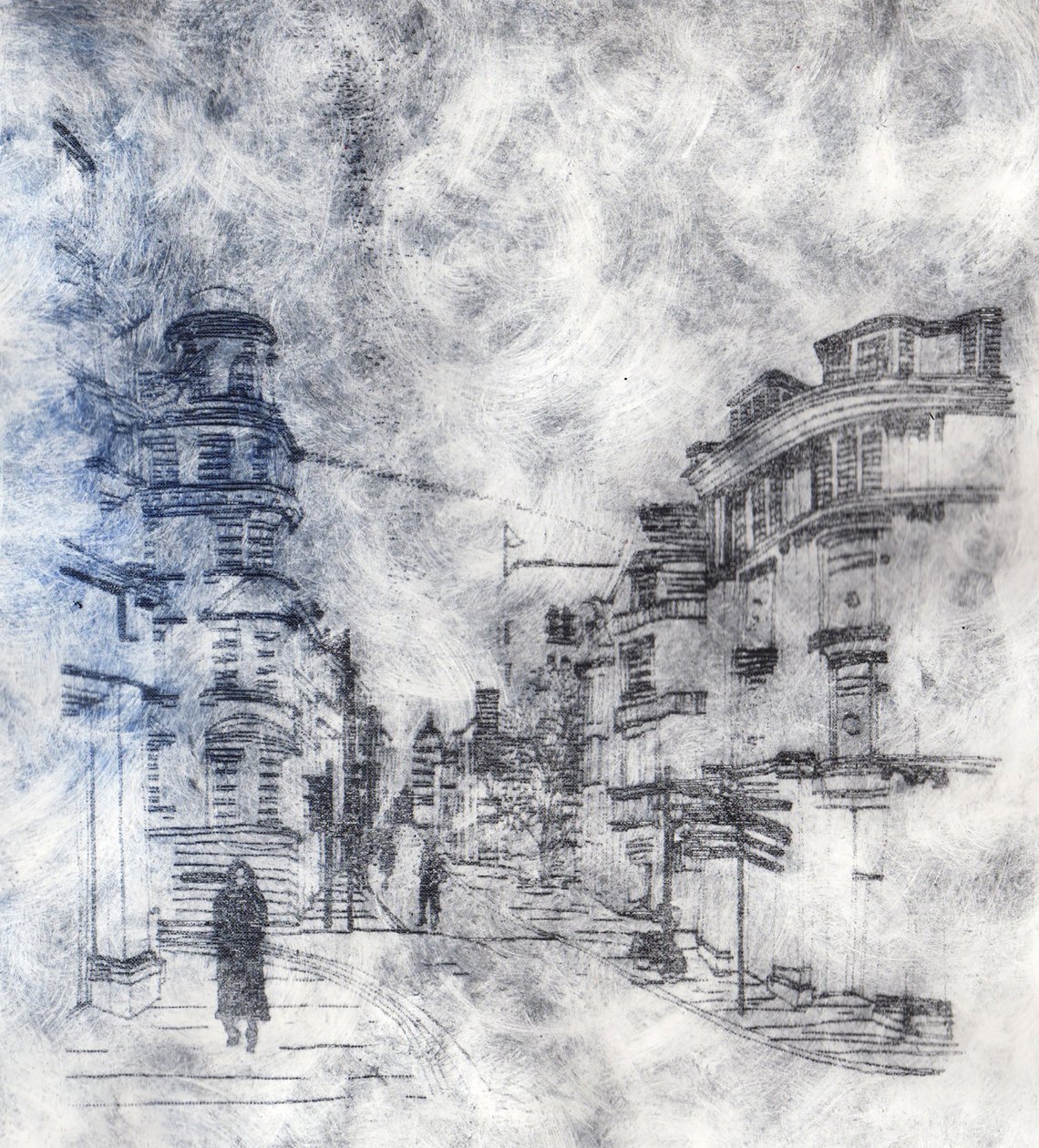 Cornmarket Street, 2019 od Charlotte Orr