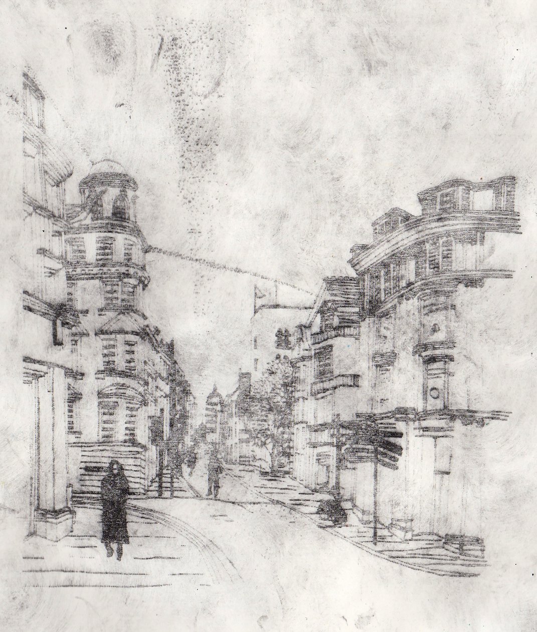 Cornmarket Street, 2019 od Charlotte Orr