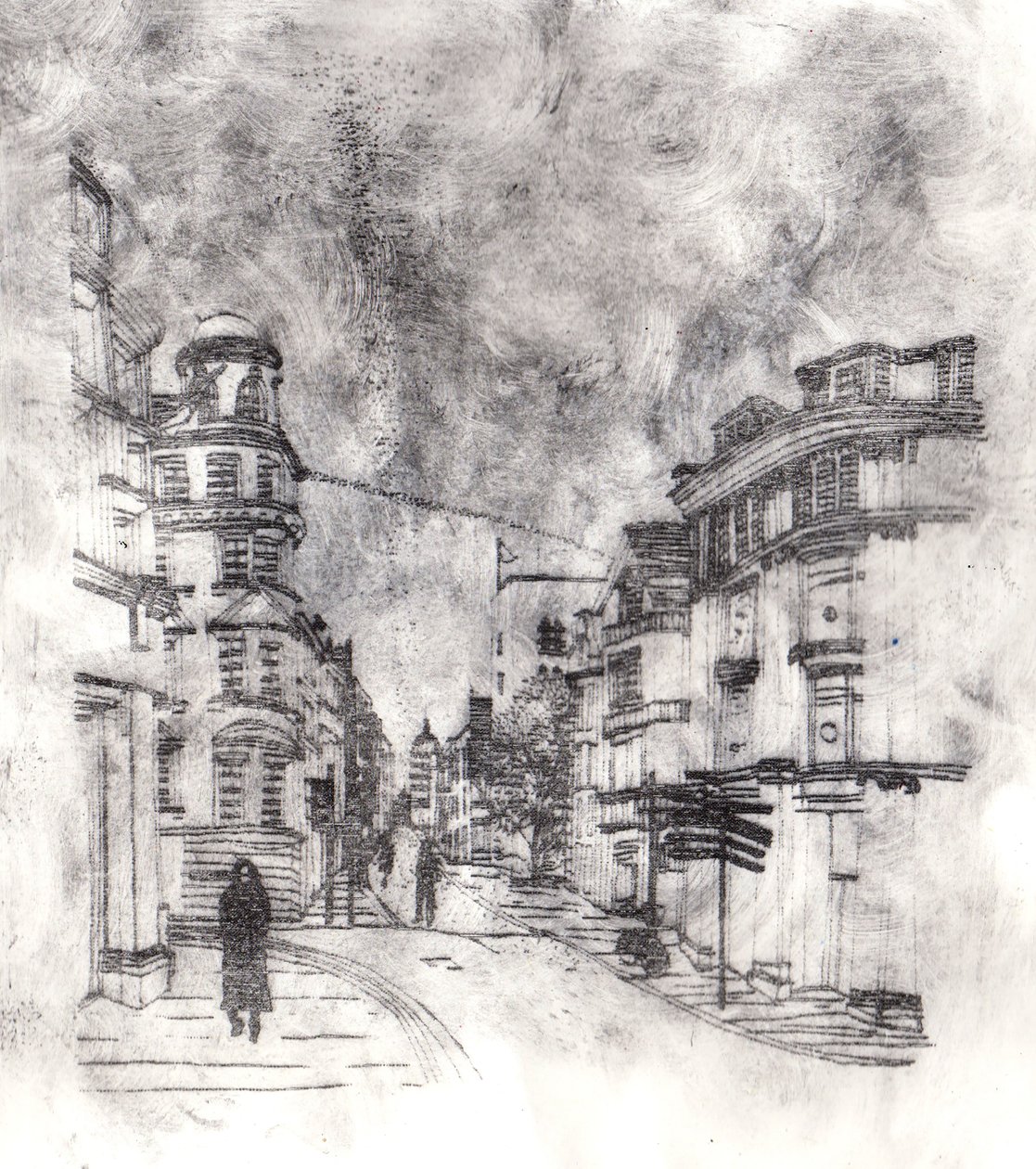 Cornmarket Street, 2019 od Charlotte Orr