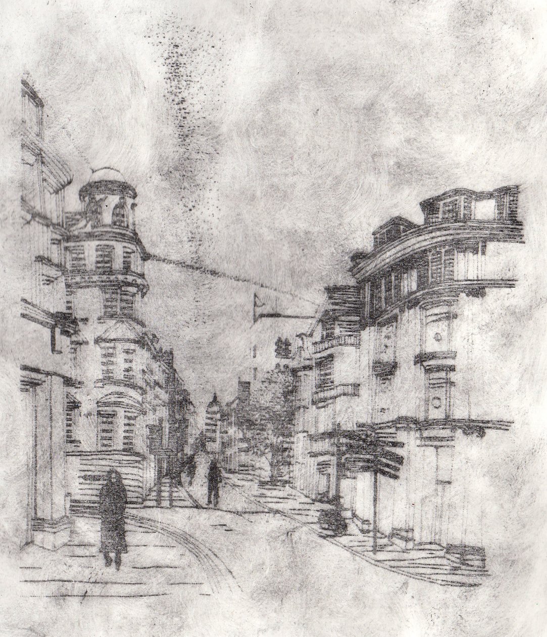 Cornmarket Street, 2019 od Charlotte Orr