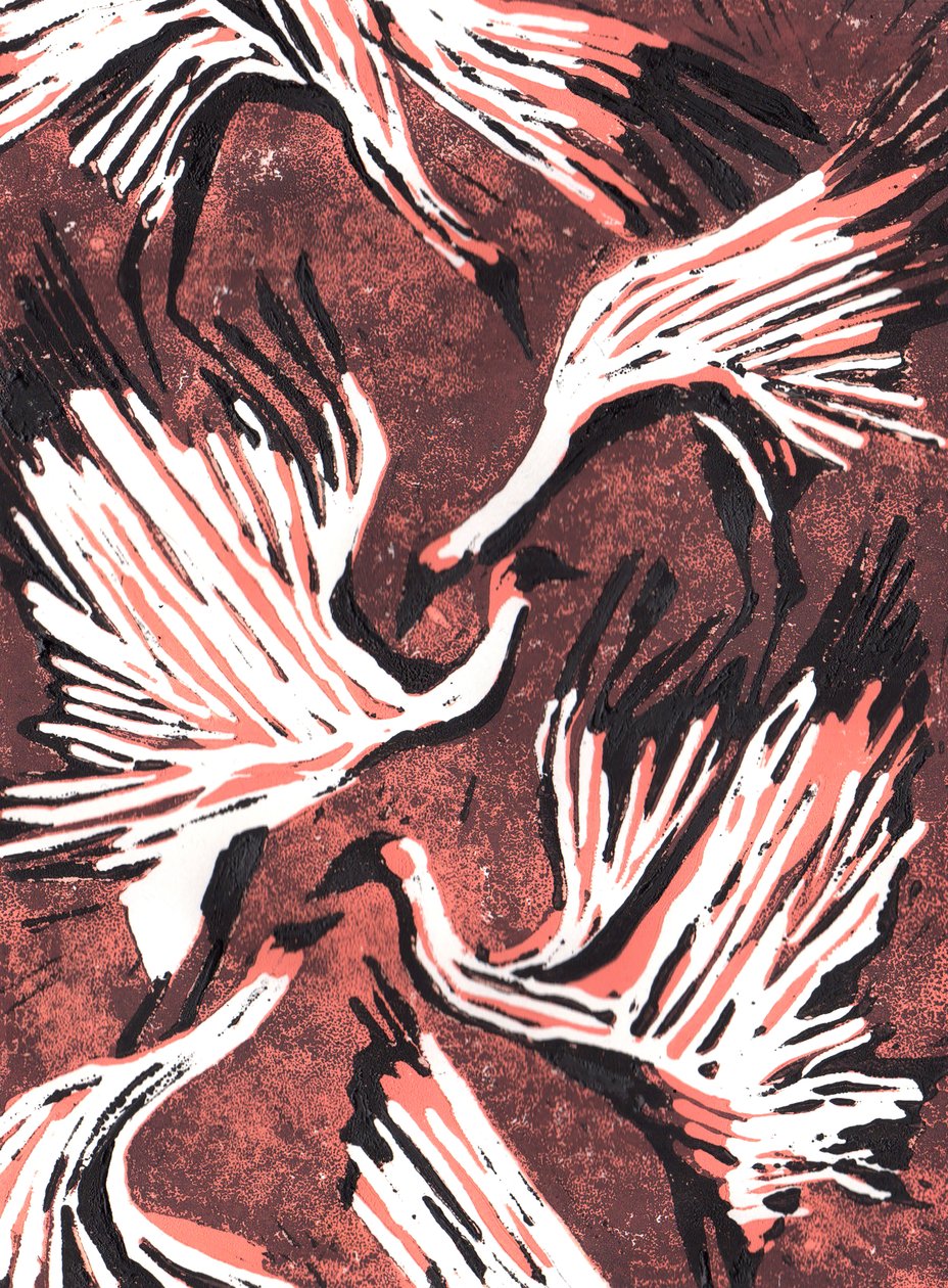 Flamingos, 2021 od Charlotte Orr