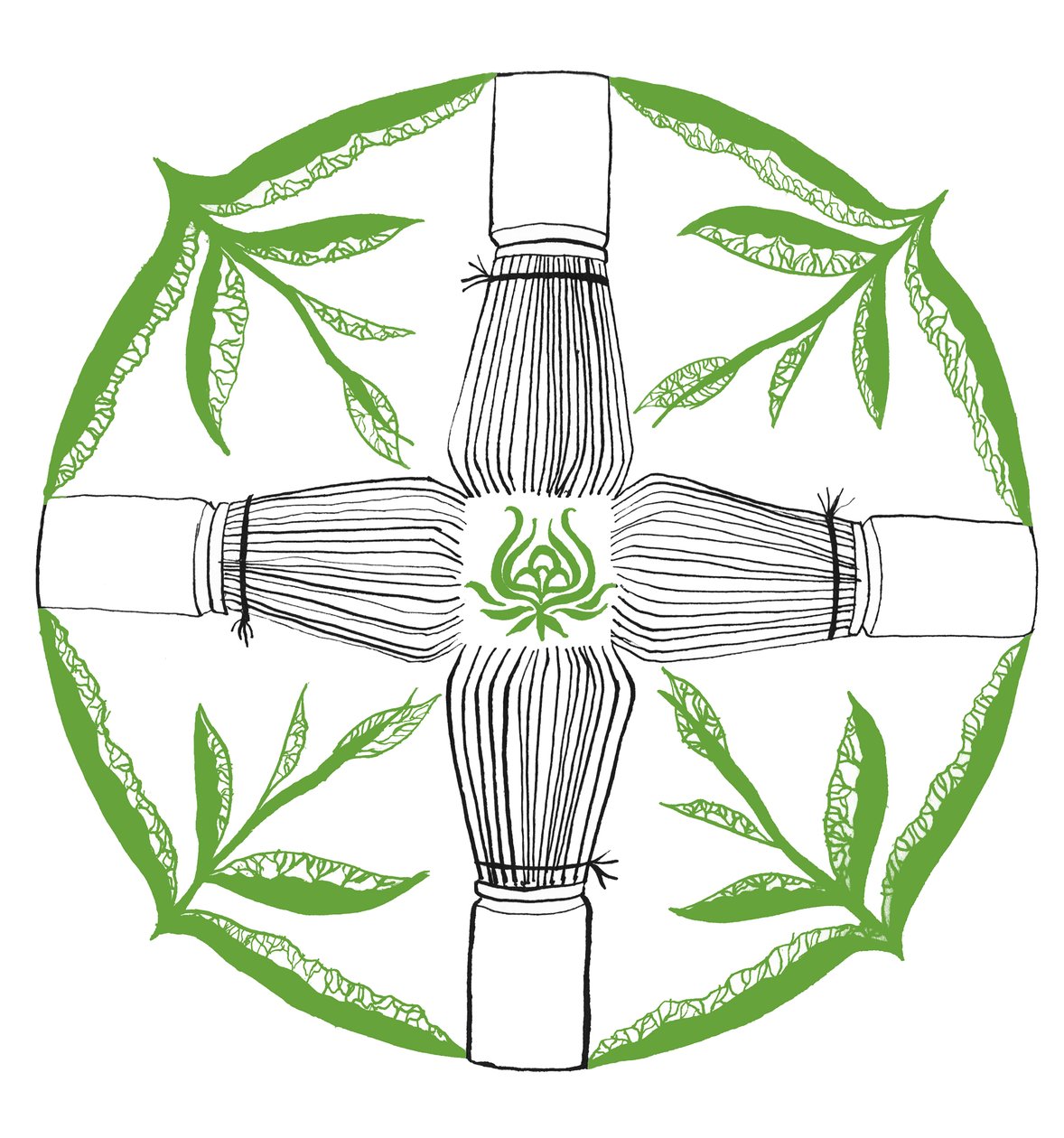 Match Logo, 2018 (pero a inkoust) od Charlotte Orr