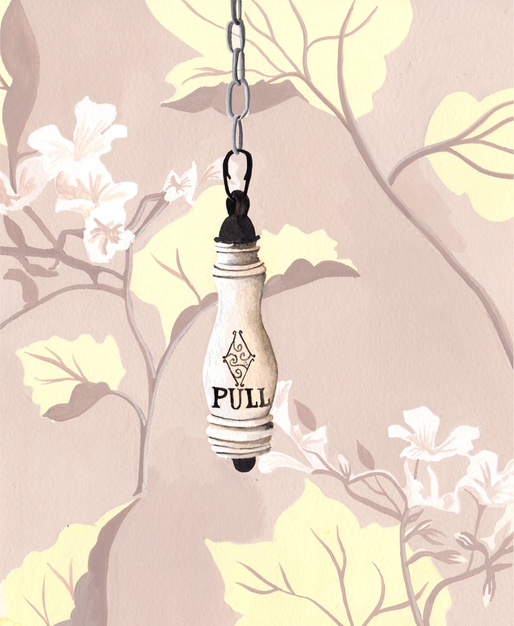Pull, 2014 (kvaš) od Charlotte Orr