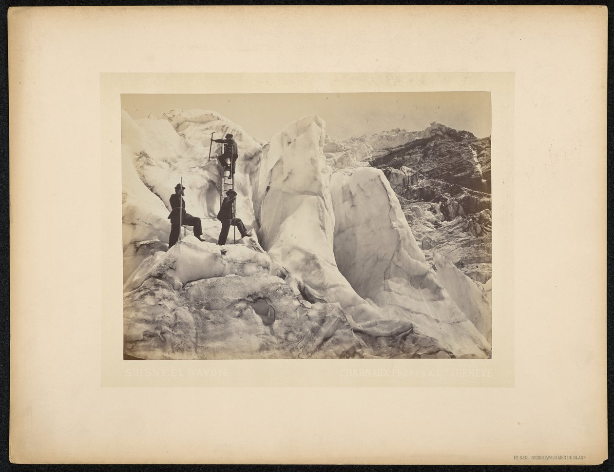 Grindelwald, Mer de Glace od Charnaux Frères and Cie.