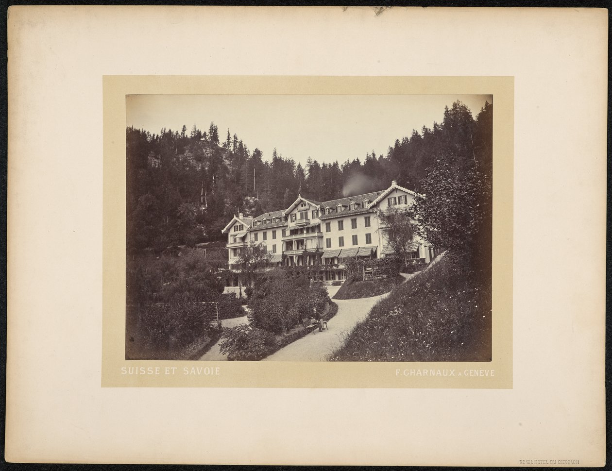 Hotel du Giessbach od Charnaux Frères and Cie.